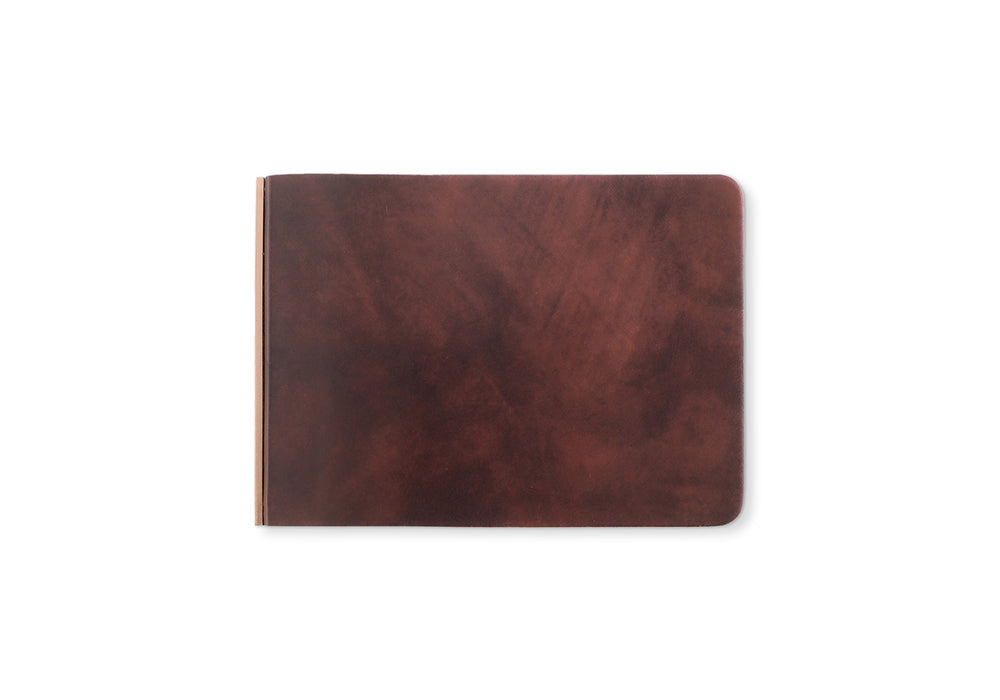 Limited Cordovan 3-Ring Leather Binder