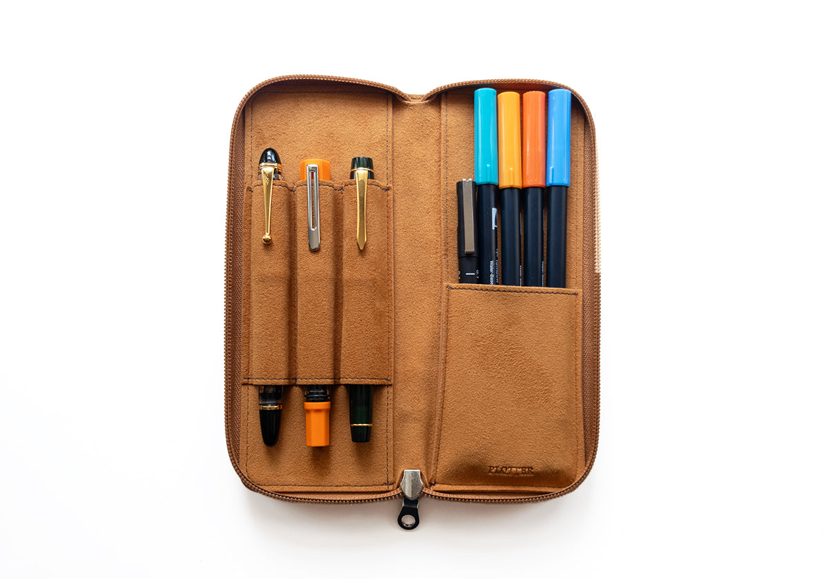 Long Zipper Pen Case