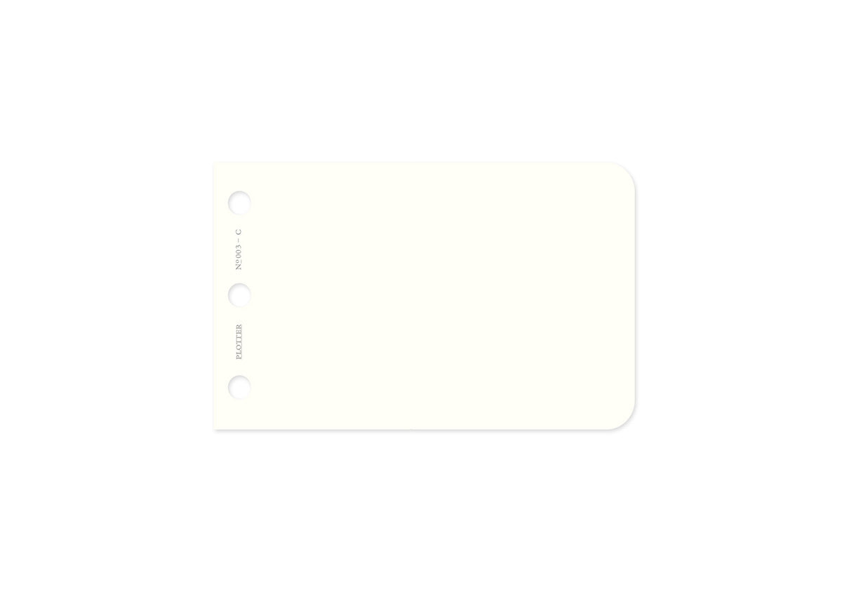 Plain 40 sheets PLT0003 (Card Size)