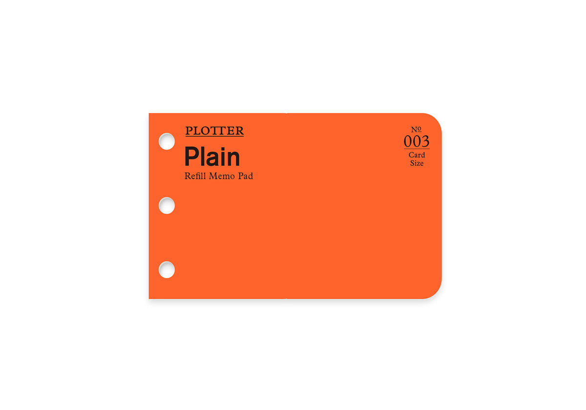 Plain 40 sheets PLT0003 (Card Size)