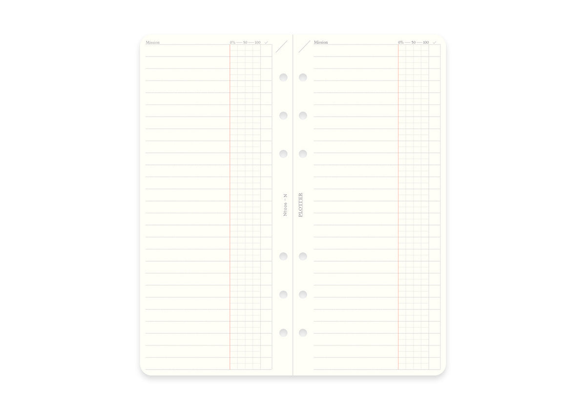 To Do List 50 sheets PLT0006 (Narrow Size)